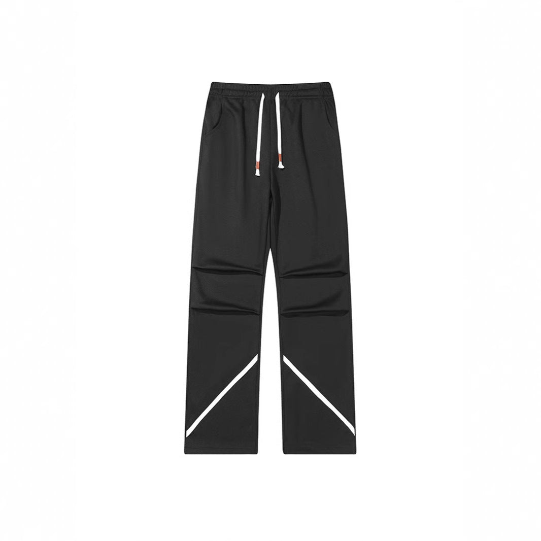 Herren Sportliche Trainingshose mit verstellbarem Bund und praktischen Taschen Aliams