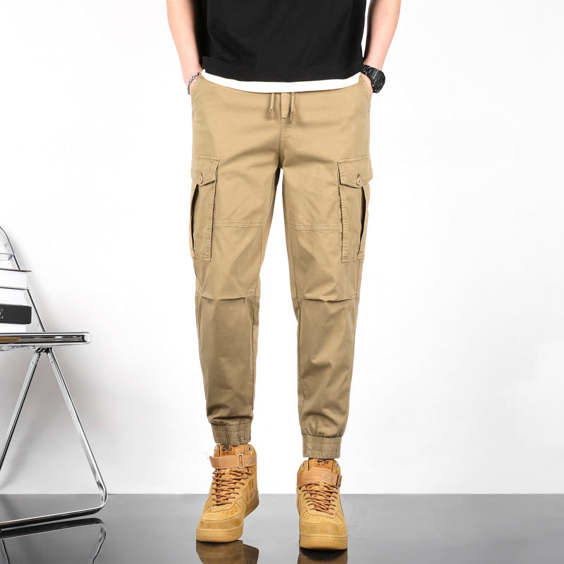 Herren Cargo-Hose mit vielseitigen Taschen Aliams