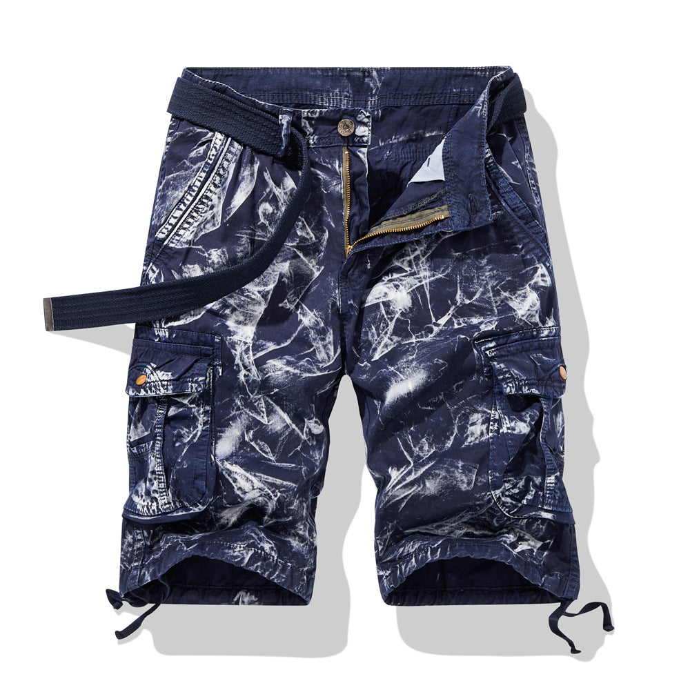 Herren Cargo-Shorts mit innovativem Taschendesign und elastischem Bund Aliams