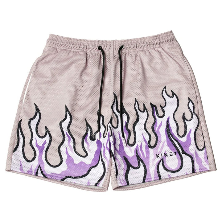 Männer Flame-Grafik Sport Shorts Aliams