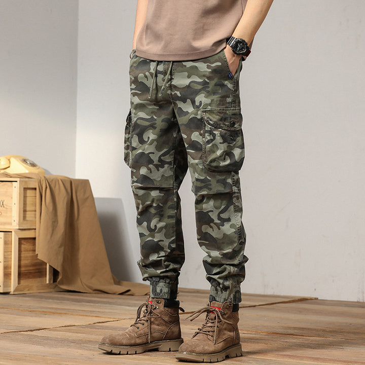 Herren Cargohose mit atmungsaktivem Material und praktischen Taschen Aliams