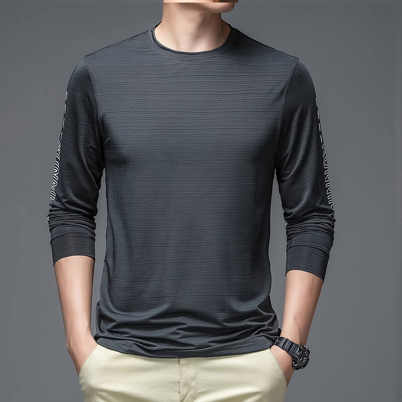 Herren Sportliches Funktionsshirt mit innovativer Textur Aliams