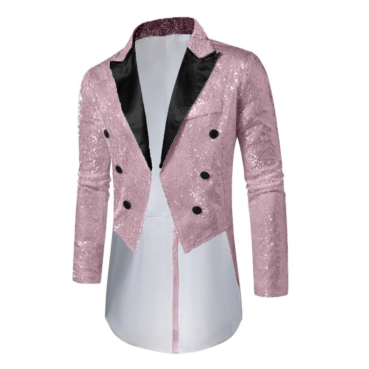 Herren glitzernder Abendblazer Aliams