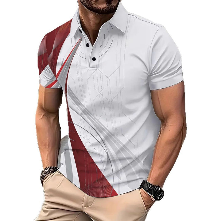 Herren Sportliches Polohemd mit innovativem Design Aliams