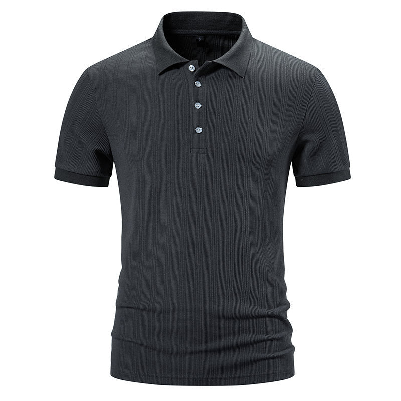 Herren Polohemd mit strukturiertem Design Aliams