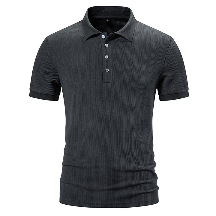 Herren Polohemd mit strukturiertem Design Aliams