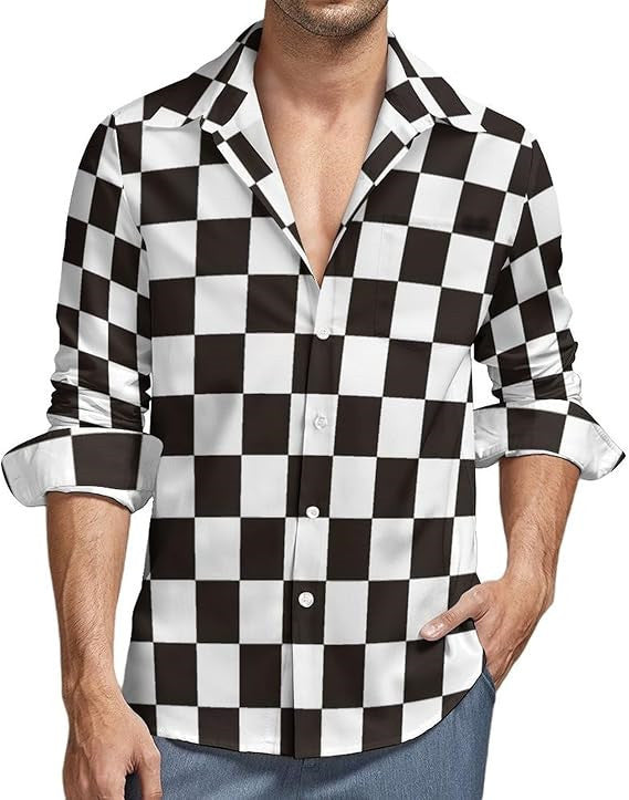 Herren Hemd im modernen Karomuster Aliams