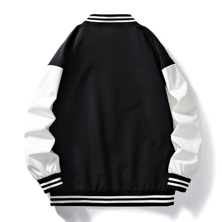 Herren sporty Bomberjacke mit Kontrastärmeln Aliams