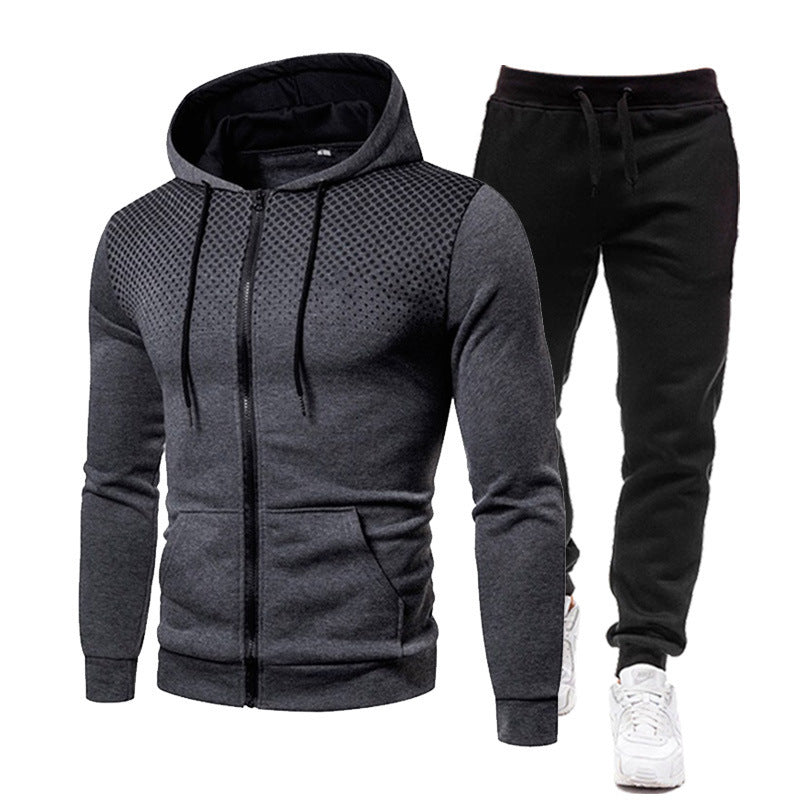 Herren Hoodie- und Jogginghose Set mit atmungsaktivem Design Aliams