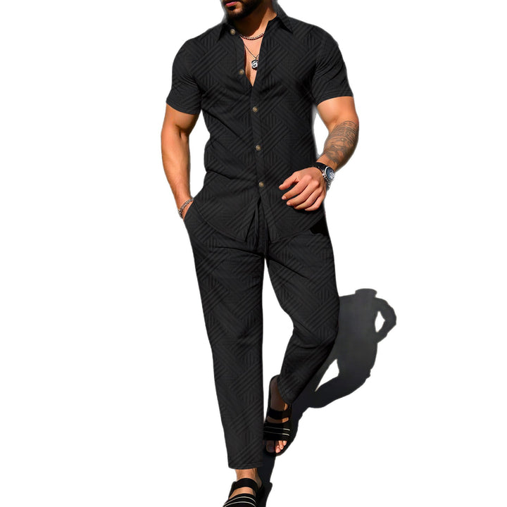 Herren Schalenset mit modernem geometrischem Design Aliams