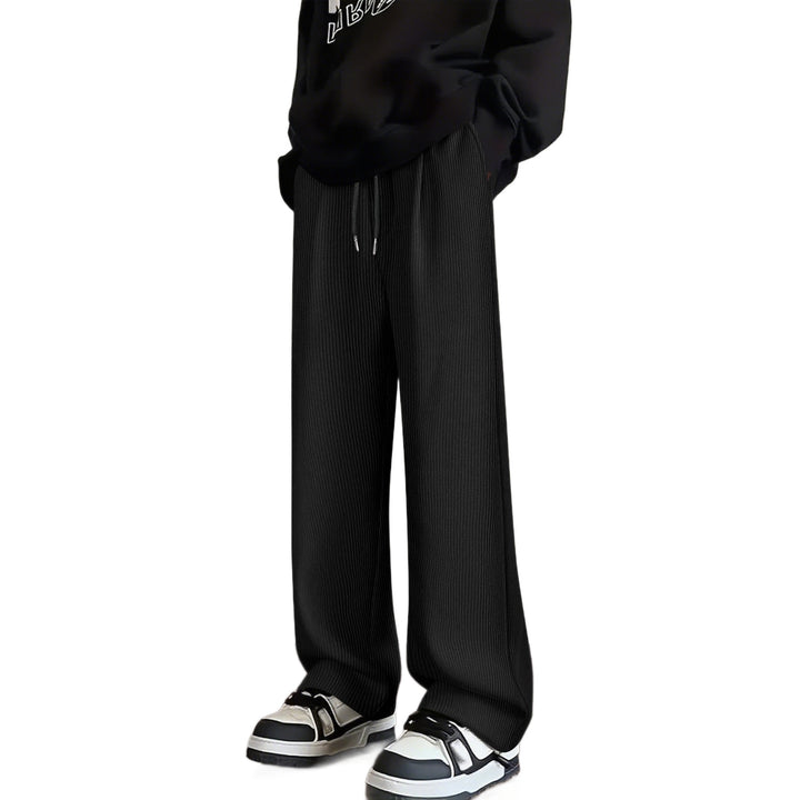 Herren elegante weiche Ripp-Hose Aliams