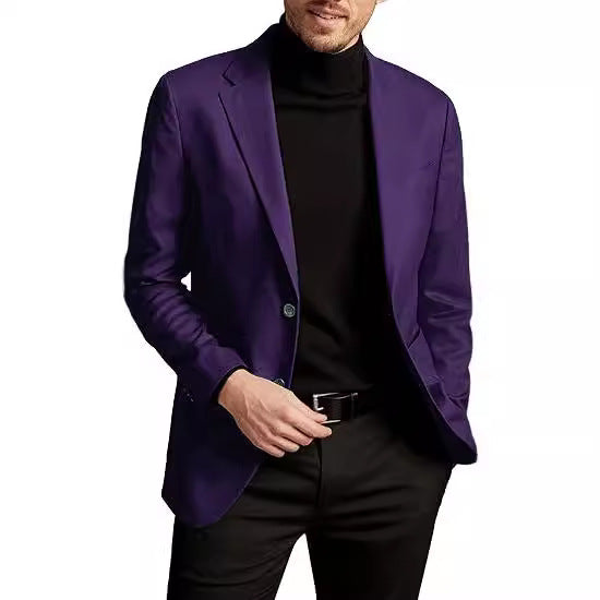 Herren eleganter Blazer mit modernem Schnitt und praktischen Taschen Aliams