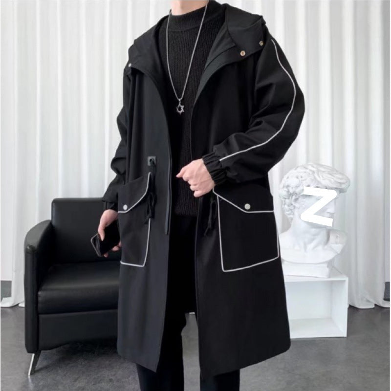 Unisex Funktionsjacke mit verstellbarem Kapuzenbund und praktischen Taschen Aliams
