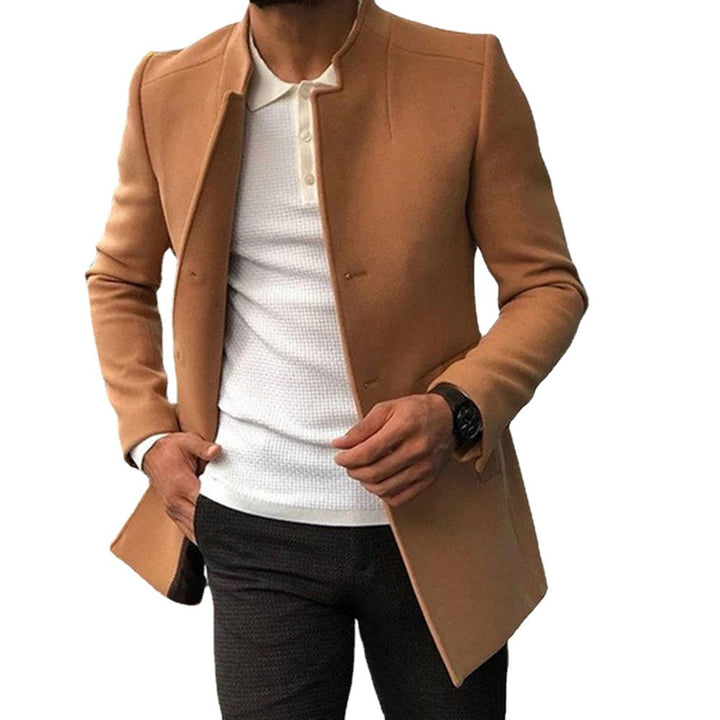 Herren eleganter Wollblazer im modernen Schnitt Aliams