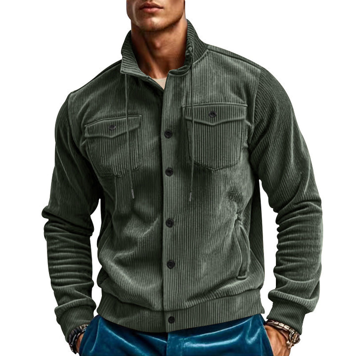 Herren utility Jacke aus gestreiftem Cord Aliams