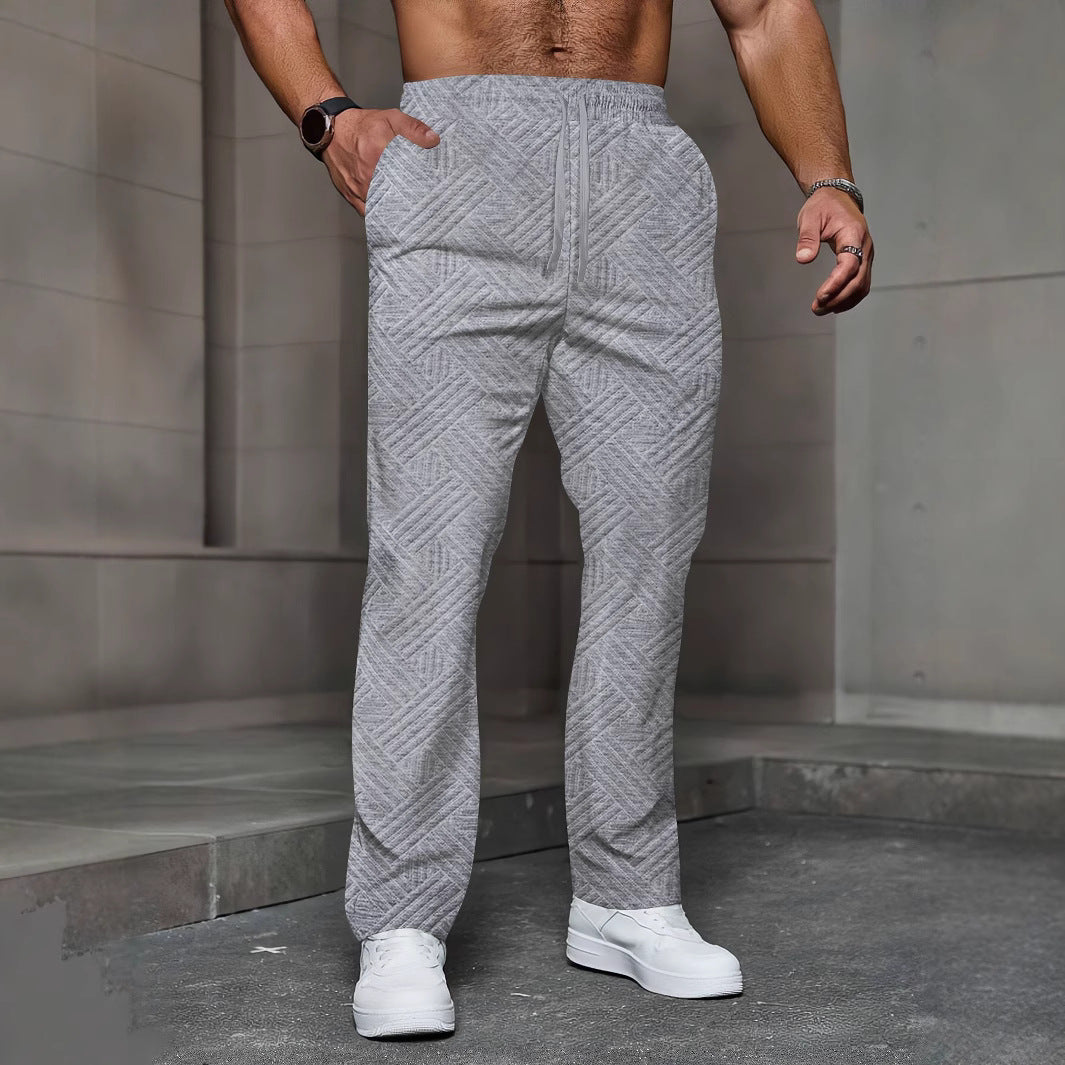 Herren Sportliche Jogginghose mit modernem Strukturdesign Aliams