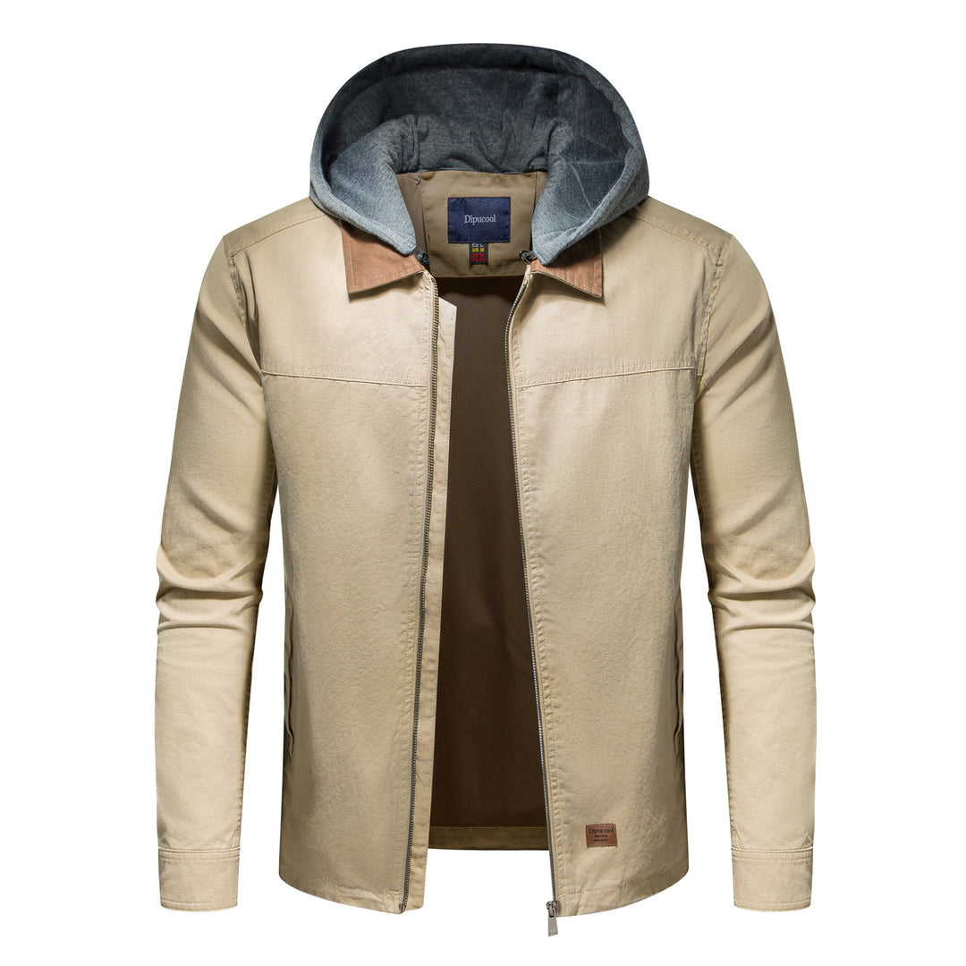 Herren Utility-Jacke mit abnehmbarem Hoodie Aliams