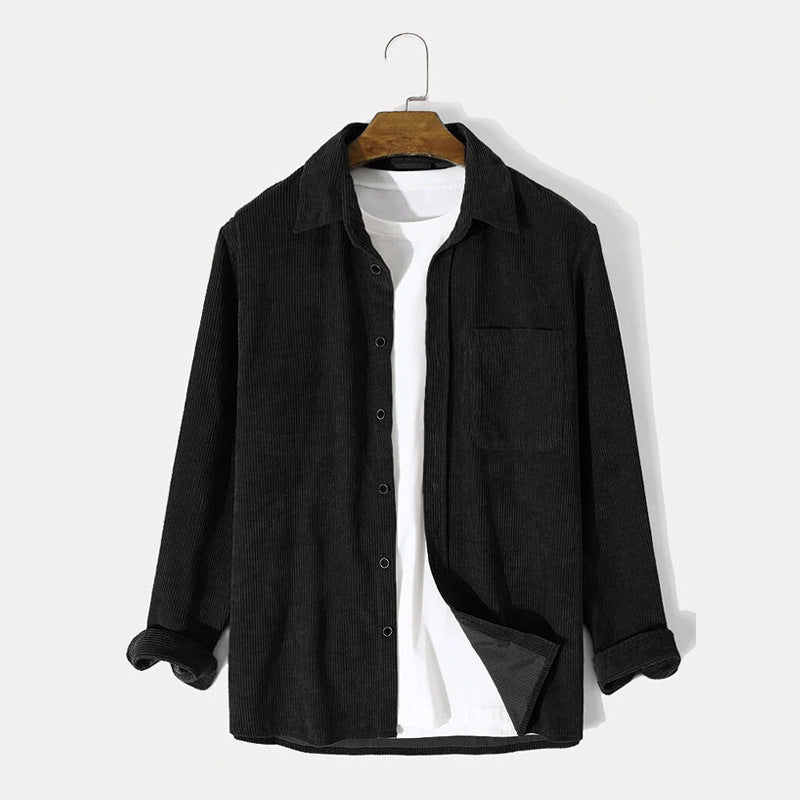 Herren bequeme Cordjacke Aliams