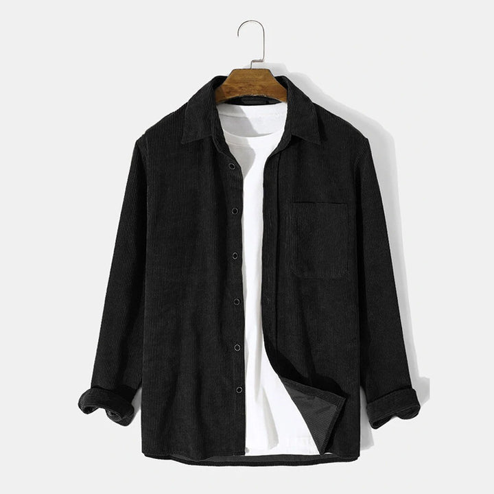 Herren bequeme Cordjacke Aliams