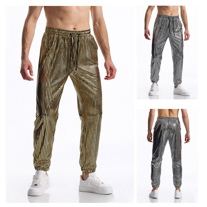 Herren Sportliche Jogginghose mit reflektierendem Design Aliams