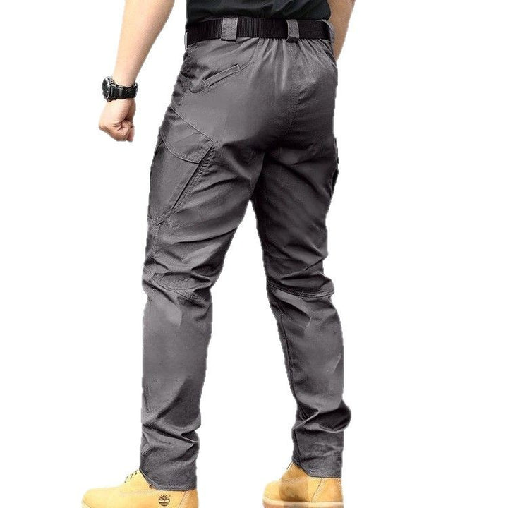 Herren Cargo-Hose mit verstellbarem Bund und tiefen Seitentaschen Aliams