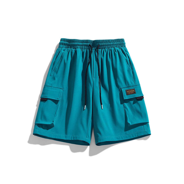 Herren Cargo-Shorts mit elastischem Bund und praktischen Taschen Aliams