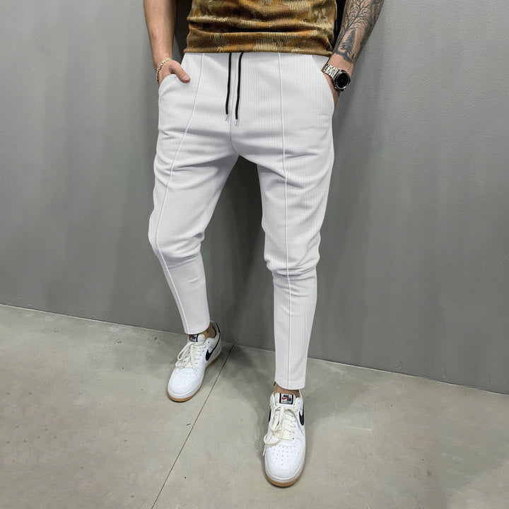 Herren elegante Jogginghose mit stylishen Details Aliams