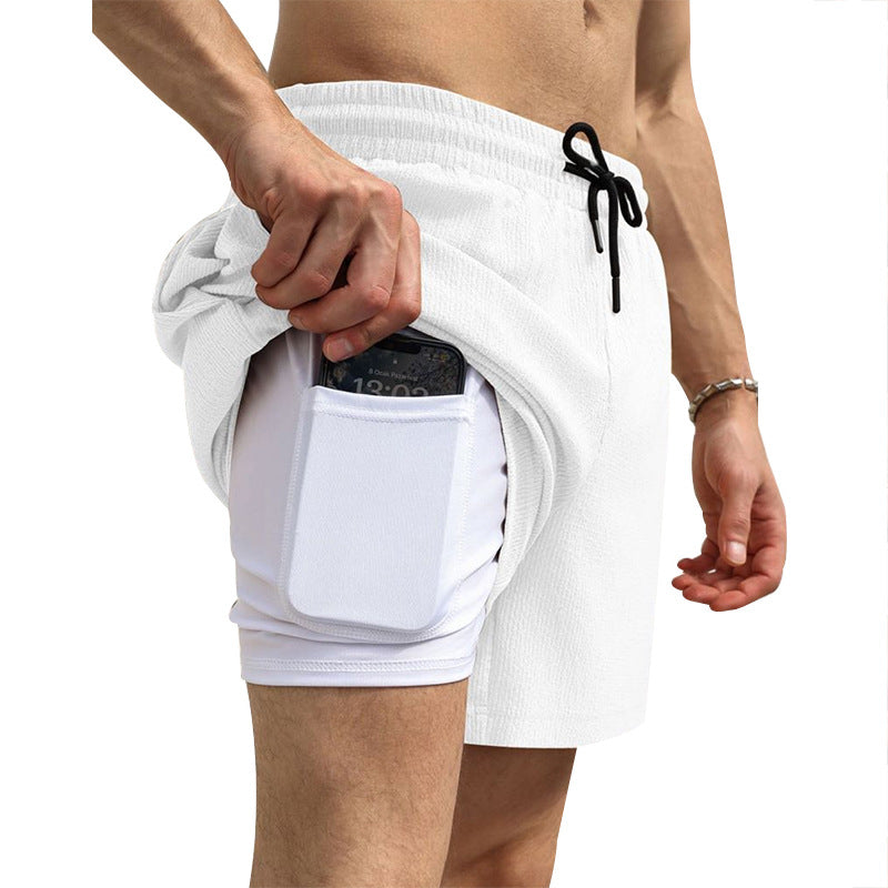 Herren Sportliche Shorts mit praktischen Handytaschen Aliams