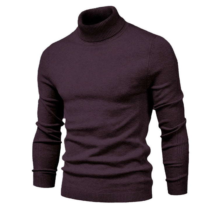Herren Hochwertiger Rollkragenpullover Aliams