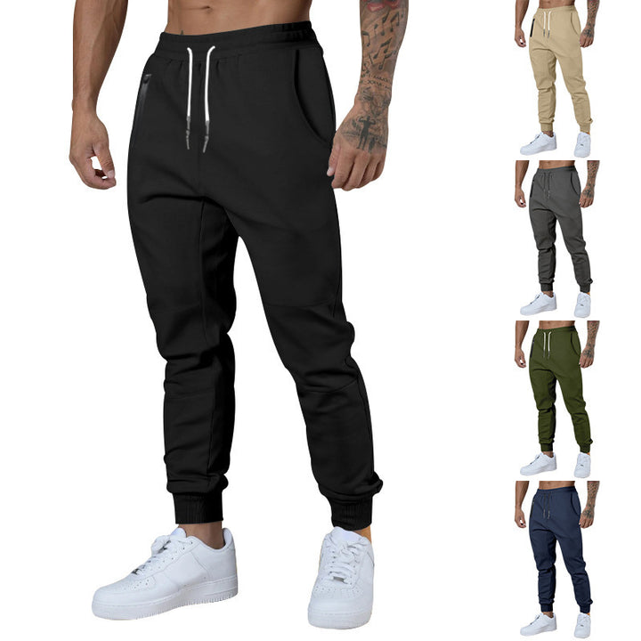 Herren Sportliche Jogginghose mit Kordelzug und praktischen Taschen Aliams