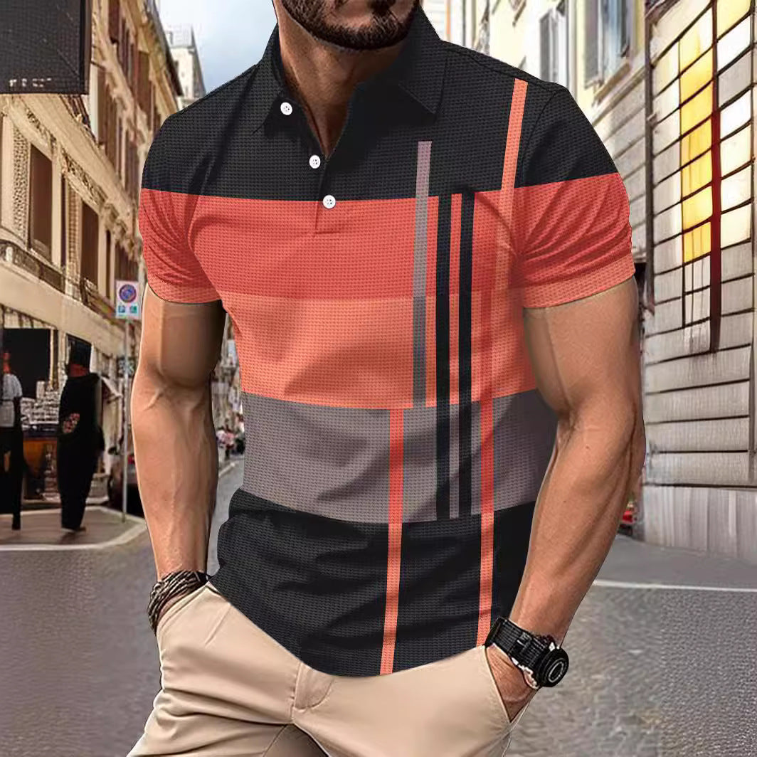Herren Sportliches Piqué-Poloshirt Aliams