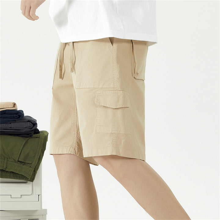 Herren cargo Shorts mit vielseitigen Taschen Aliams