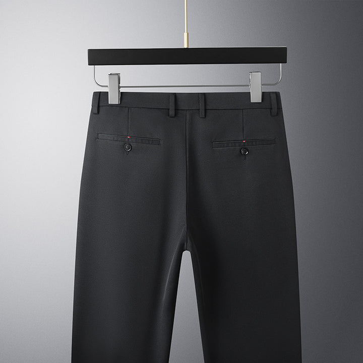 Herren elegante Business-Hose mit perfektem Sitz und komfortablem Gummizug Aliams