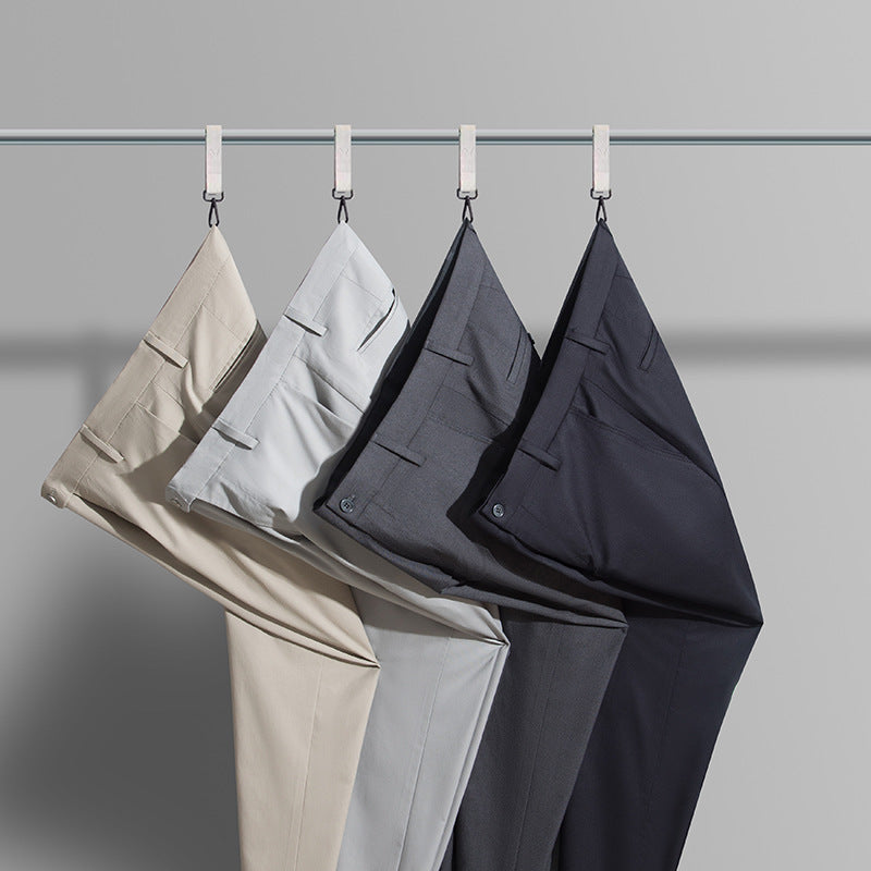 Herren elegante Chino-Hose mit atmungsaktiven Eigenschaften und praktischem Schnitt Aliams