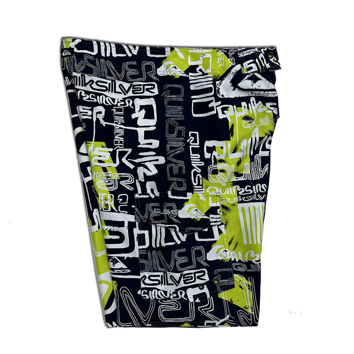 Herren Badeshorts mit modischem Grafikdesign und elastischem Bund Aliams