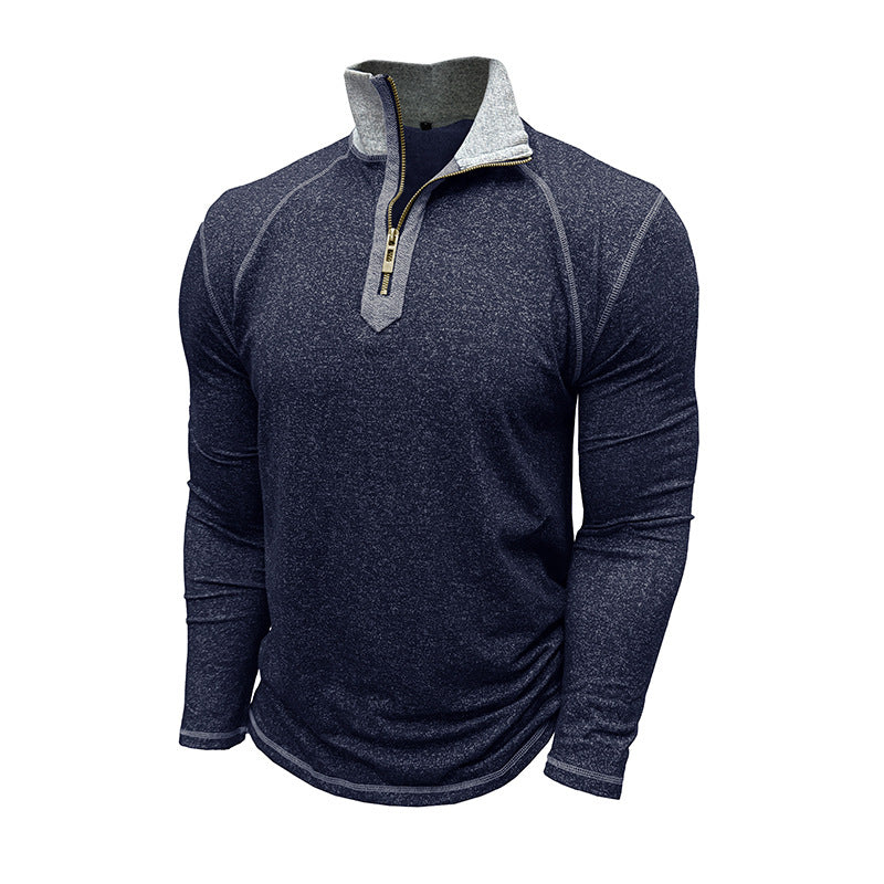 Herren Funktions-Thermo-Pullover mit Stehkragen Aliams