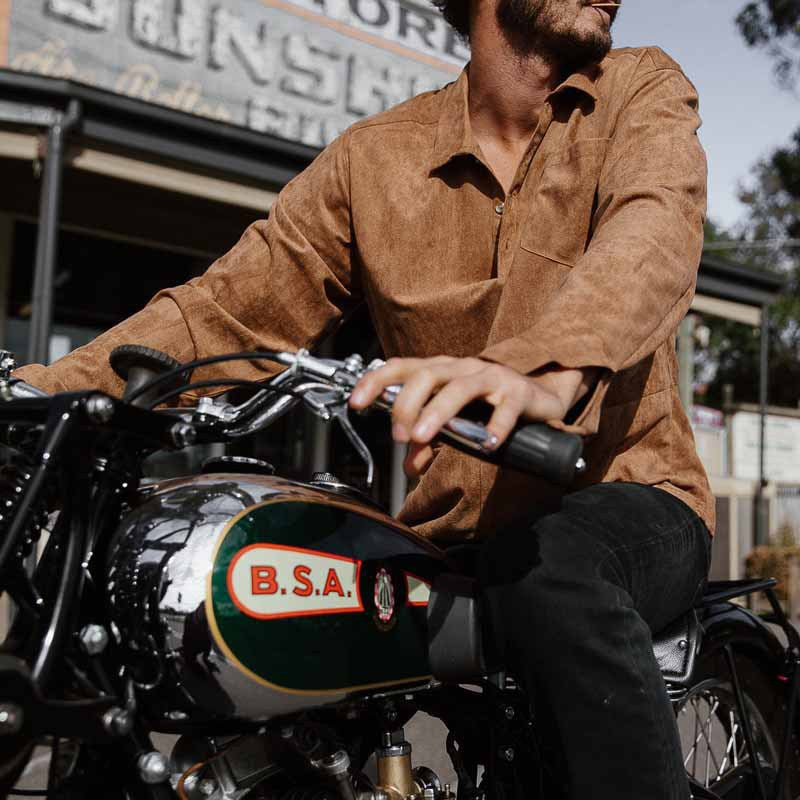 Herren komfortables Langarmhemd aus weichem Stoff Aliams