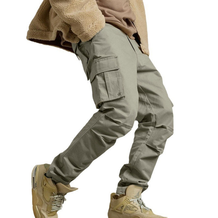 Herren Cargo-Hose mit praktischen Taschen und Bündchen Aliams