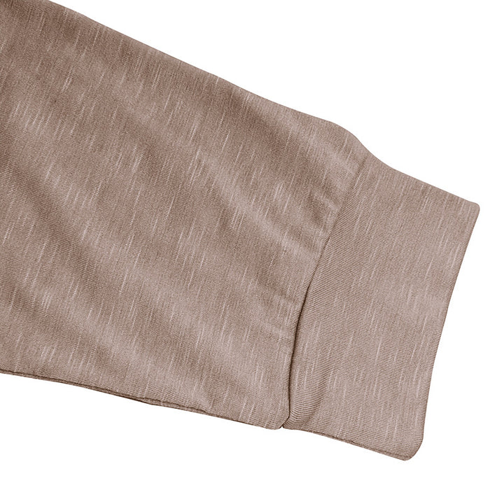 Herren sportliches Langarmhemd mit Knopfleiste und modernen Akzenten Aliams