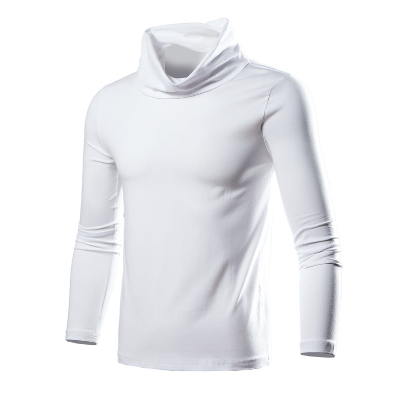 Herren elegantes Langarmshirt mit modischem Kragen Aliams