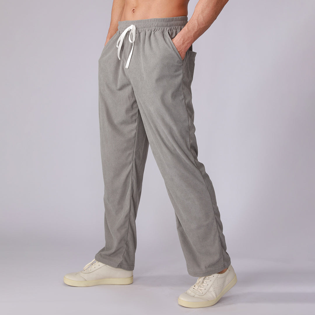 Herren Bequeme Relaxed Fit Freizeithose Aliams