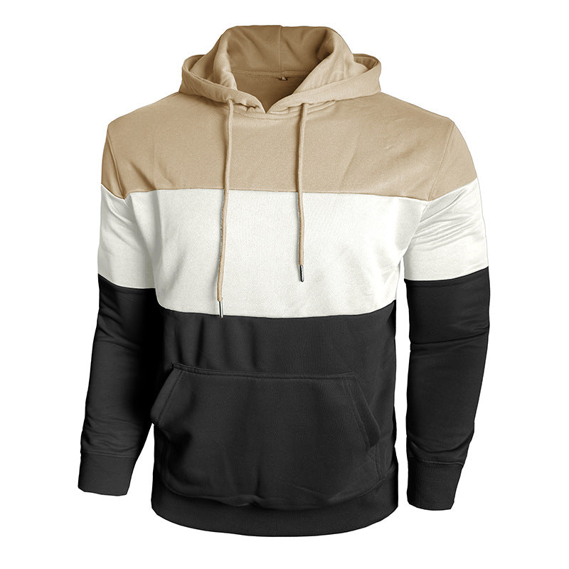Herren Kapuzenpullover mit blockfarbenem Design Aliams