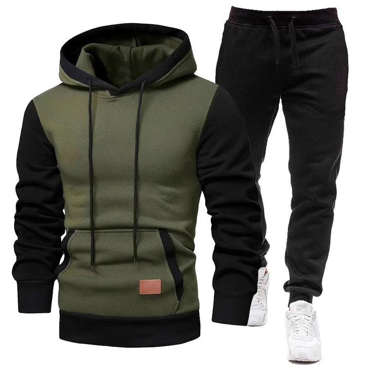 Herren Sportliches Hoodie- und Jogginghosen-Set Aliams