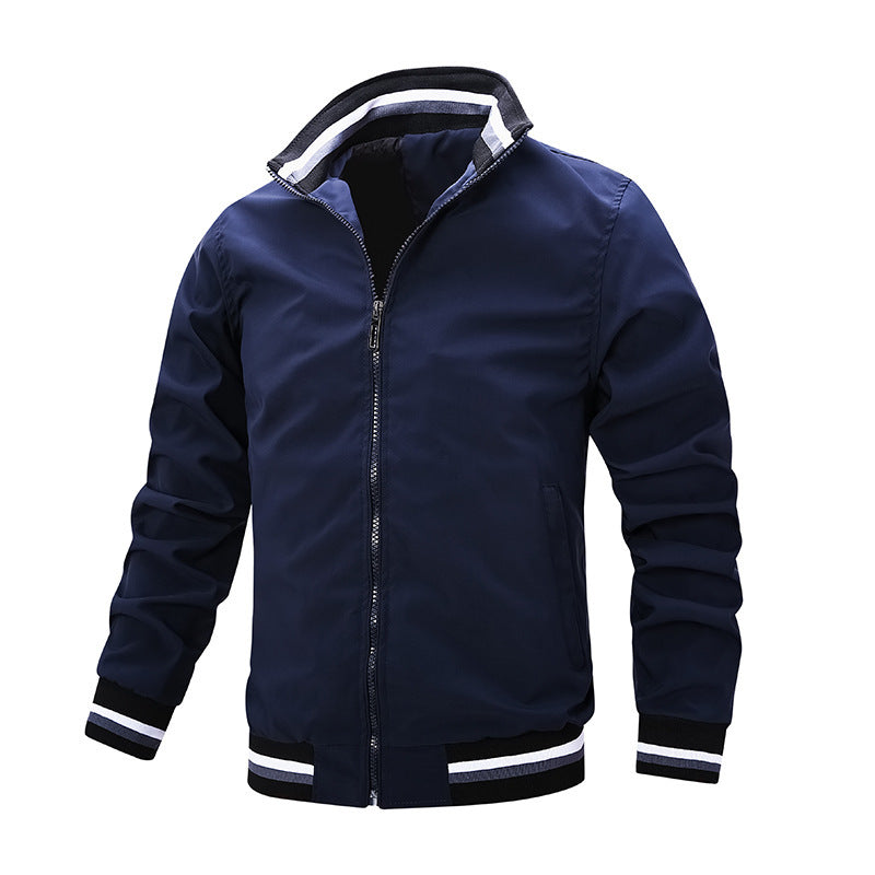 Herren elegante Bomberjacke mit stark isolierendem Innenfutter Aliams