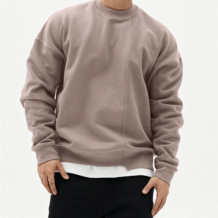 Herren Bequemer Sweatshirt mit modernem Schnitt und hohem Kragen Aliams
