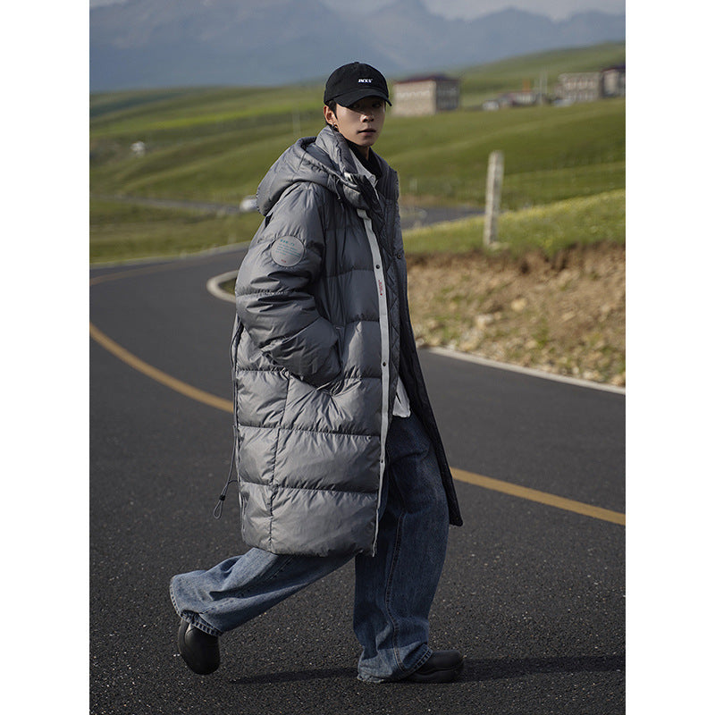 Herren Ultraleichte Daunenjacke mit herausnehmbarem Innenfutter Aliams
