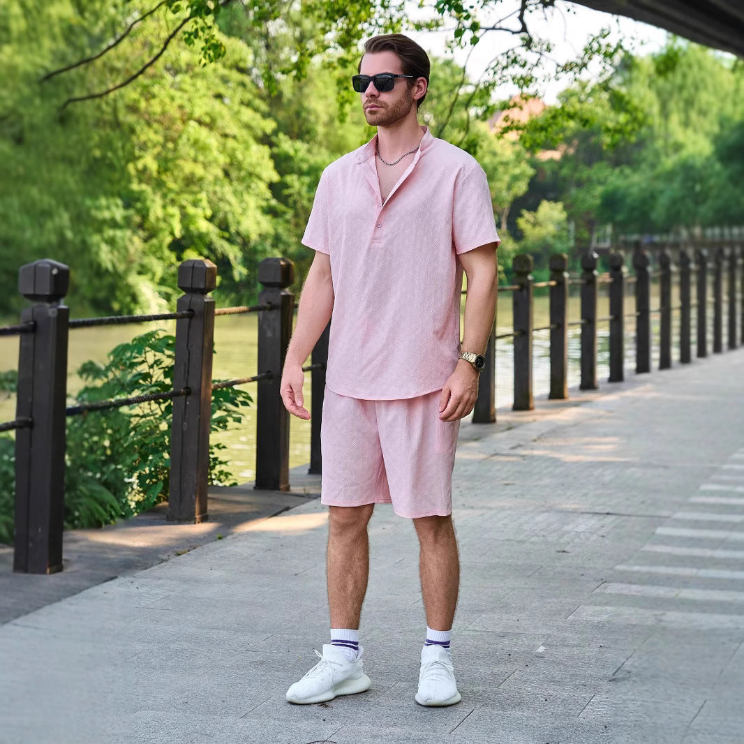 Herren Freizeitanzug aus atmungsaktivem Material mit lässigem Schnitt Aliams