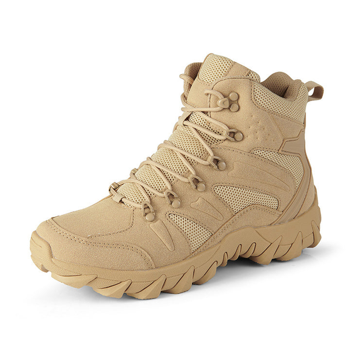 Wasserdichte Kampfstiefel Aus Leder