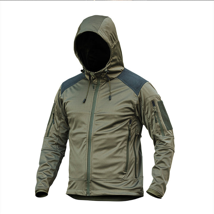 Herren funktionale Outdoor-Jacke mit isolierter Steppstruktur Aliams