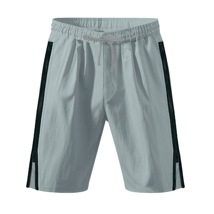 Herren sportliche Shorts mit atmungsaktiven Seiteneinsätzen Aliams